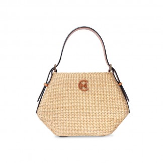 Brown "Lộc" bag 24*9*H17 cm